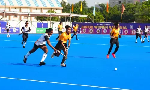 जूनियर विमेंस हॉकी नेशनल्स : हरियाणा, छत्तीसगढ़, झारखंड और उत्तर प्रदेश सेमीफाइनल में जूनियर विमेंस हॉकी नेशनल्स : हरियाणा, छत्तीसगढ़, झारखंड और उत्तर प्रदेश सेमीफाइनल में