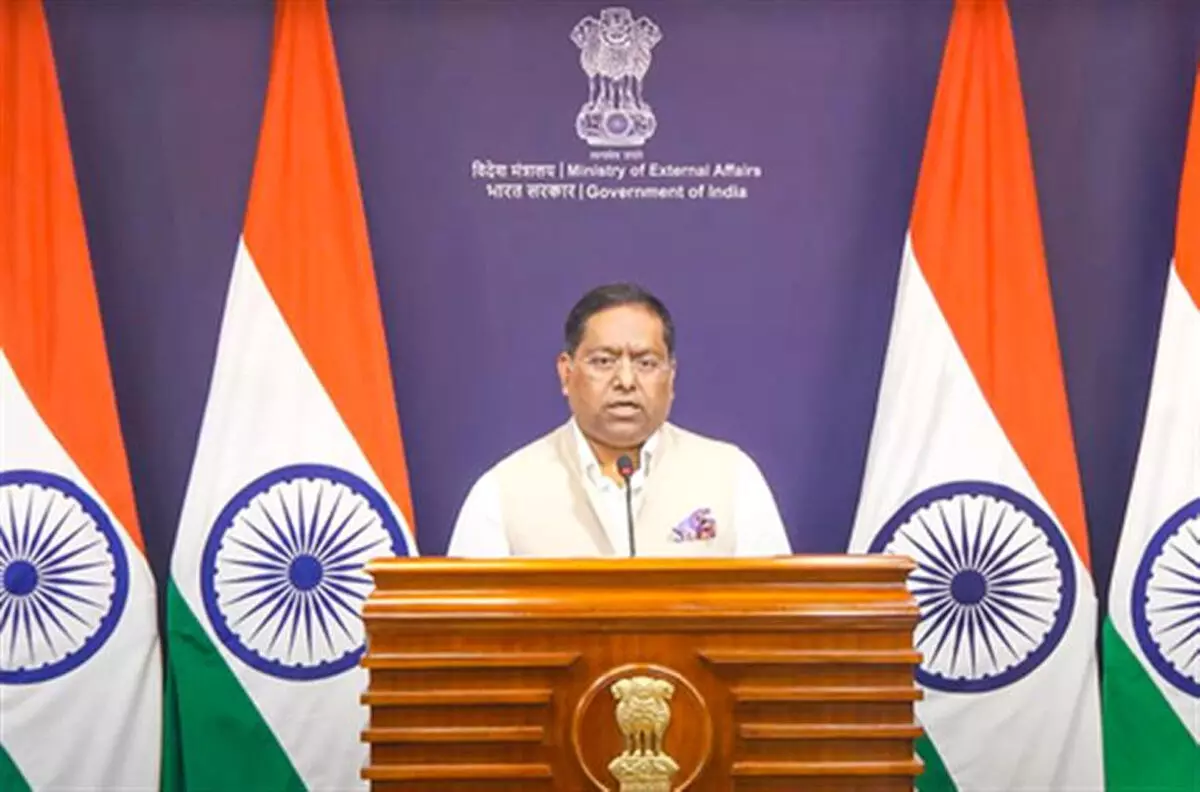 भारत ने ट्रंप-पुतिन बैठक का किया स्वागत, शांति प्रयासों में सहयोग को तैयार भारत ने ट्रंप-पुतिन बैठक का किया स्वागत, शांति प्रयासों में सहयोग को तैयार