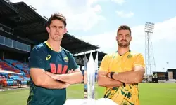 टी20 सीरीज: टिम डेविड की तूफानी पारी, ऑस्ट्रेलिया ने साउथ अफ्रीका को 17 रन से हराया टी20 सीरीज: टिम डेविड की तूफानी पारी, ऑस्ट्रेलिया ने साउथ अफ्रीका को 17 रन से हराया