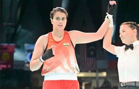 एशियन अंडर-22 बॉक्सिंग चैंपियनशिप : रितिका ने हैवीवेट वर्ग में जीता गोल्ड, भारत के नाम 13 मेडल एशियन अंडर-22 बॉक्सिंग चैंपियनशिप : रितिका ने हैवीवेट वर्ग में जीता गोल्ड, भारत के नाम 13 मेडल