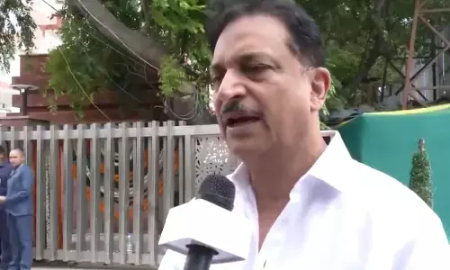 बिहार एसआईआर : बीजेपी नेता राजीव प्रताप रूड़ी ने विरोध प्रदर्शन में विपक्ष का किया समर्थन