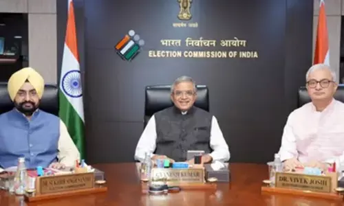 ईसीआई की एनसीपी प्रतिनिधिमंडल के साथ बैठक, बृजमोहन श्रीवास्तव ने रखे सुझाव