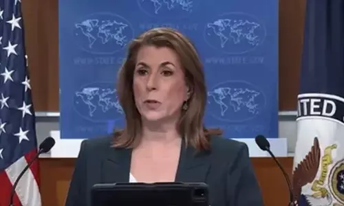 अमेरिका और भारत के बीच संबंध अच्छे हैं, टैमी ब्रूस ने पाकिस्तान के प्रति वाशिंगटन की बढ़ती दिलचस्पी का किया बचाव अमेरिका और भारत के बीच संबंध अच्छे हैं, टैमी ब्रूस ने पाकिस्तान के प्रति वाशिंगटन की बढ़ती दिलचस्पी का किया बचाव