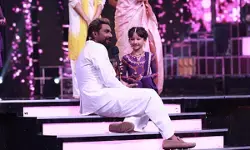 सुपर डांसर-5 में आध्याश्री का कमाल, चैलेंज पूरा करने पर रेमो डिसूजा ने चूमे पैर सुपर डांसर-5 में आध्याश्री का कमाल, चैलेंज पूरा करने पर रेमो डिसूजा ने चूमे पैर