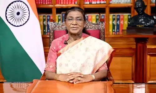 लोकतंत्र की नींव पर बना है भारत का भविष्य : राष्ट्रपति मुर्मू