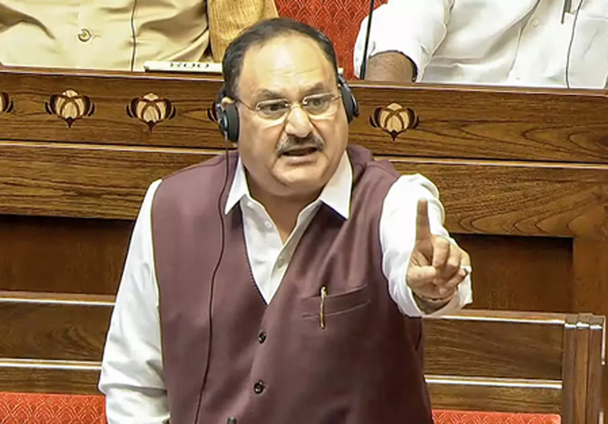 कांग्रेस के एसआईआर को रोकने के मंसूबे हुए नाकाम : जेपी नड्डा कांग्रेस के एसआईआर को रोकने के मंसूबे हुए नाकाम : जेपी नड्डा