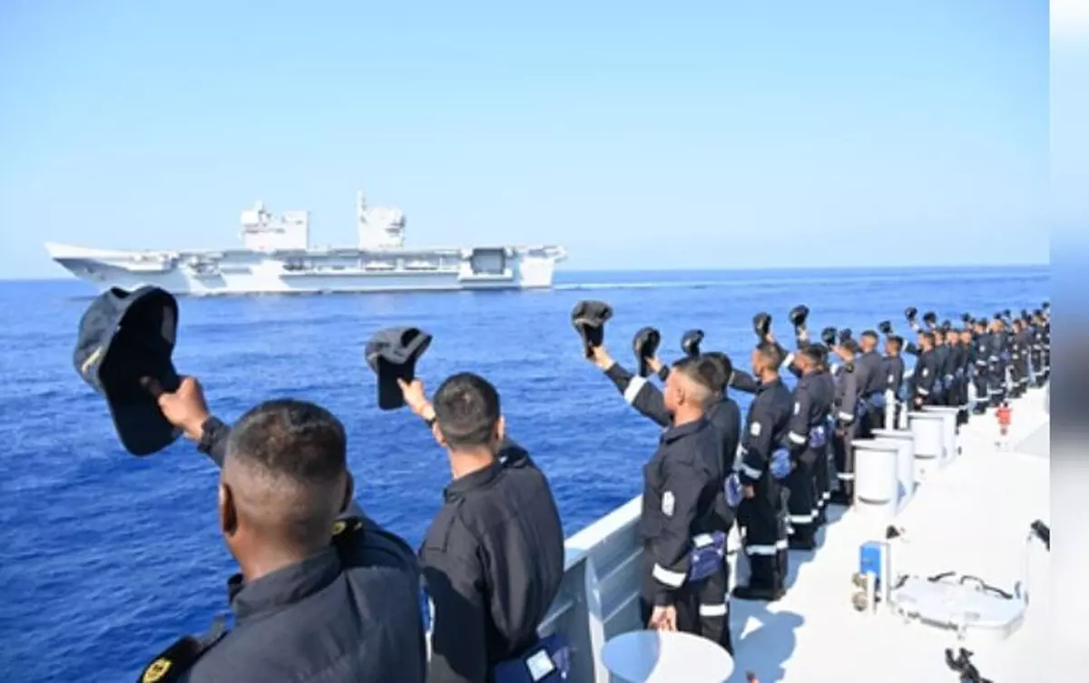 नौसेना के नवीनतम युद्धपोत ने इटली में मनाया भारत का 79वां स्वतंत्रता दिवस नौसेना के नवीनतम युद्धपोत ने इटली में मनाया भारत का 79वां स्वतंत्रता दिवस