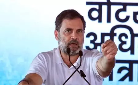 राहुल गांधी ने बिहार की जनता से संविधान बचाने और वोटों के अधिकार की रक्षा की अपील की