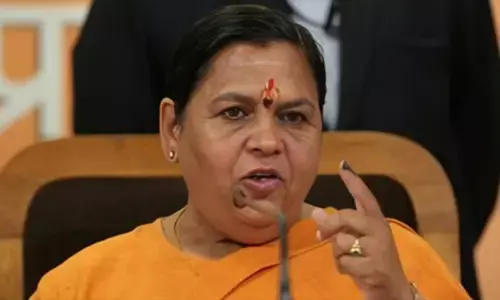 उमा भारती का तीखा वार : शाहजहांपुर का नाम बदलने की मांग, राहुल-अखिलेश पर हमला