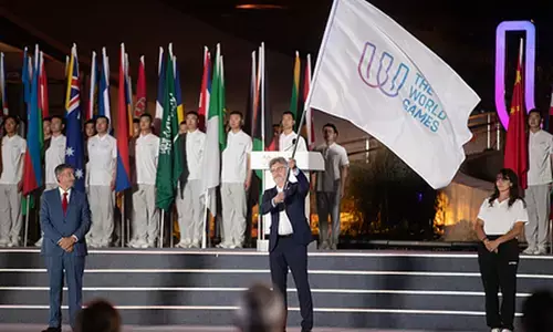 चीनी एथलीटों ने विश्व खेलों के इतिहास में सर्वश्रेष्ठ परिणाम हासिल किया