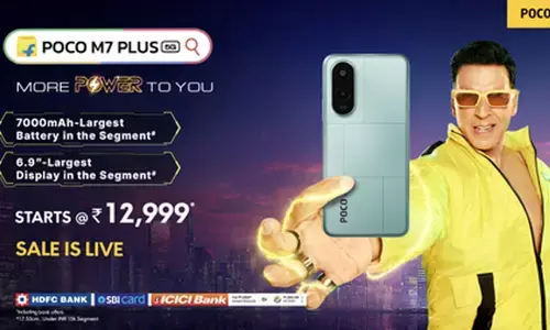 पोको एम7 प्लस 5जी की बिक्री फ्लिपकार्ट पर 12,999 रुपए में शुरू पोको एम7 प्लस 5जी की बिक्री फ्लिपकार्ट पर 12,999 रुपए में शुरू