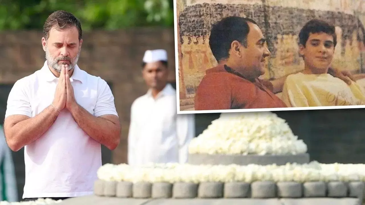 ‘पापा, आपके सपने को पूरा करना ही मेरा लक्ष्य’, पूर्व पीएम राजीव गांधी की जयंती पर राहुल गांधी ने दी श्रद्धांजलि ‘पापा, आपके सपने को पूरा करना ही मेरा लक्ष्य’, पूर्व पीएम राजीव गांधी की जयंती पर राहुल गांधी ने दी श्रद्धांजलि