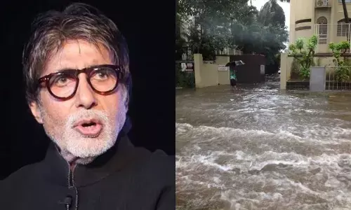 बॉलीवुड स्टार अमिताभ बच्चन के बंगले में घुसा बारिश का पानी, सोशल मीडिया पर वीडियो वायरल बॉलीवुड स्टार अमिताभ बच्चन के बंगले में घुसा बारिश का पानी, सोशल मीडिया पर वीडियो वायरल