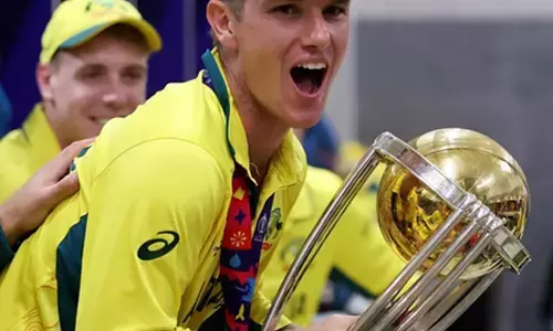 ऑस्ट्रेलिया बनाम साउथ अफ्रीका : आईसीसी नियम के उल्लंघन पर एडम जांपा को फटकार, डिमेरिट अंक भी मिला