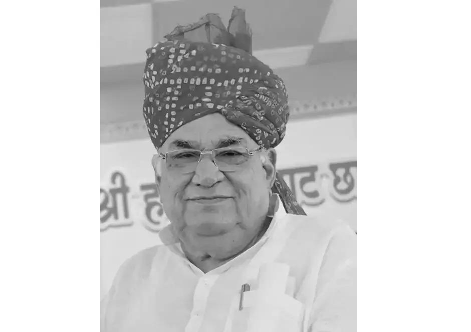 बाड़मेर-जैसलमेर के पूर्व सांसद कर्नल सोनाराम चौधरी का निधन, कांग्रेस नेताओं ने जताया दुख
