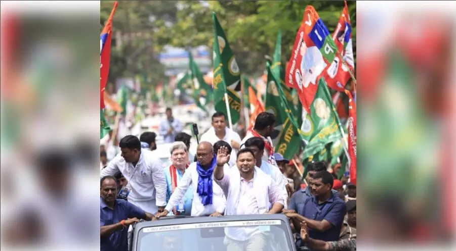 बिहार : वोटर अधिकार यात्रा फिर से शुरू, राहुल गांधी दोपहर के बाद जुड़ेंगे