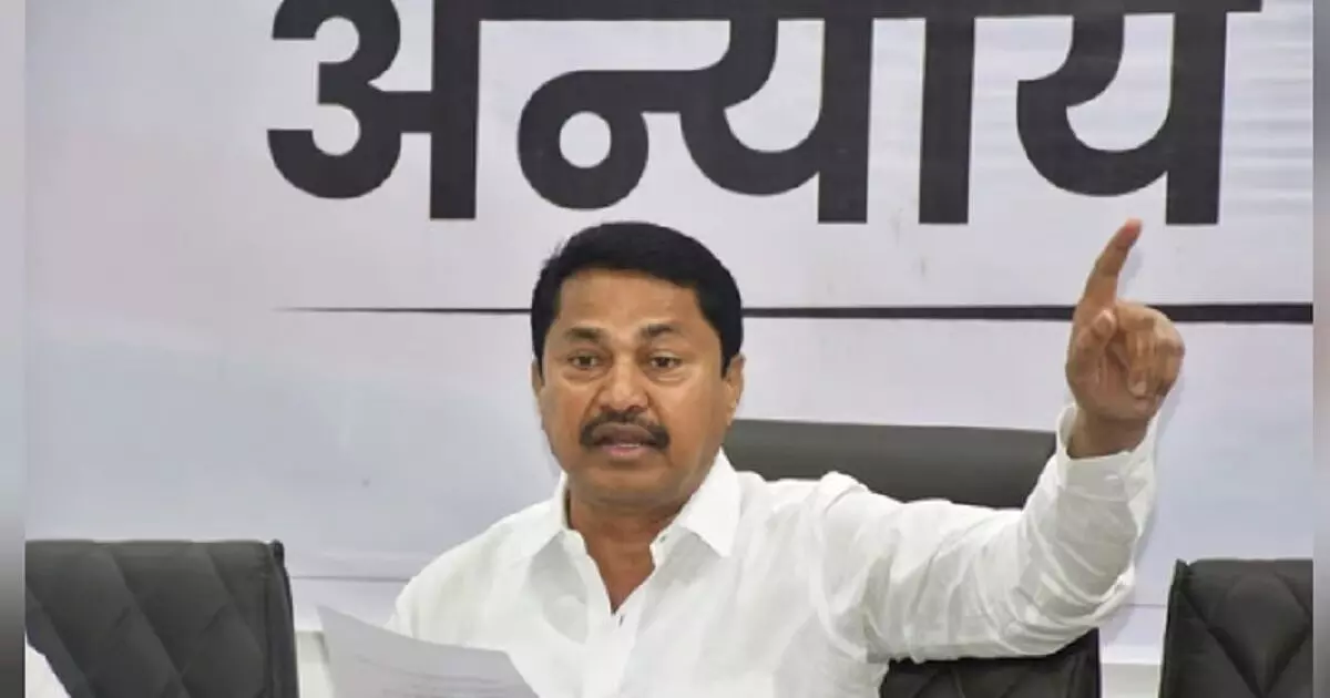 सीएसडीएस अधिकारी पर नहीं, चुनाव आयोग पर एफआईआर दर्ज हो : नाना पटोले