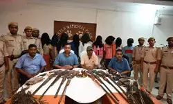 पलामू टाइगर रिजर्व में शिकार गिरोह का भंडाफोड़, नौ गिरफ्तार, 13 फरार