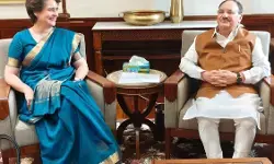 प्रियंका गांधी ने जेपी नड्डा से की मुलाकात, स्वास्थ्य सेवाओं पर हुई चर्चा