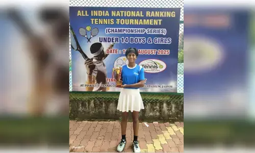 अदाणी स्पोर्ट्सलाइन की हर्षा देशपांडे का कमाल, टेनिस सिंगल्स अंडर-14 का जीता खिताब