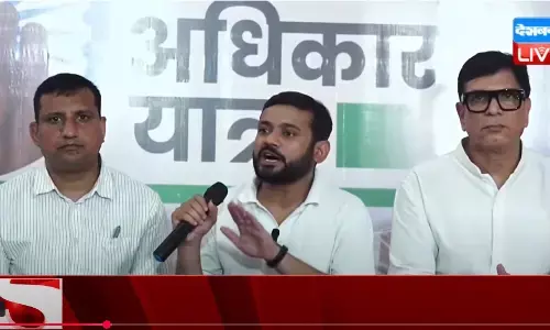 देश में लोकतंत्र समाप्त करने वालों और बचाने वालों के बीच लड़ाई : कन्हैया कुमार