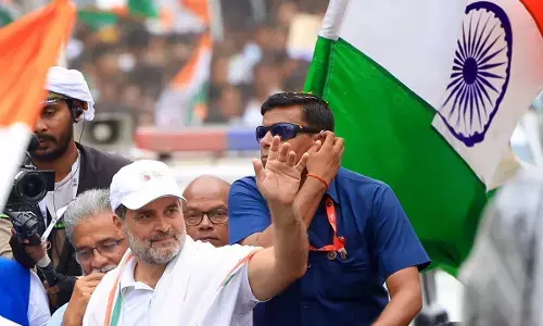 राहुल गांधी की वोटर अधिकार यात्रा में छठवें दिन भी दिखा जनसैलाब