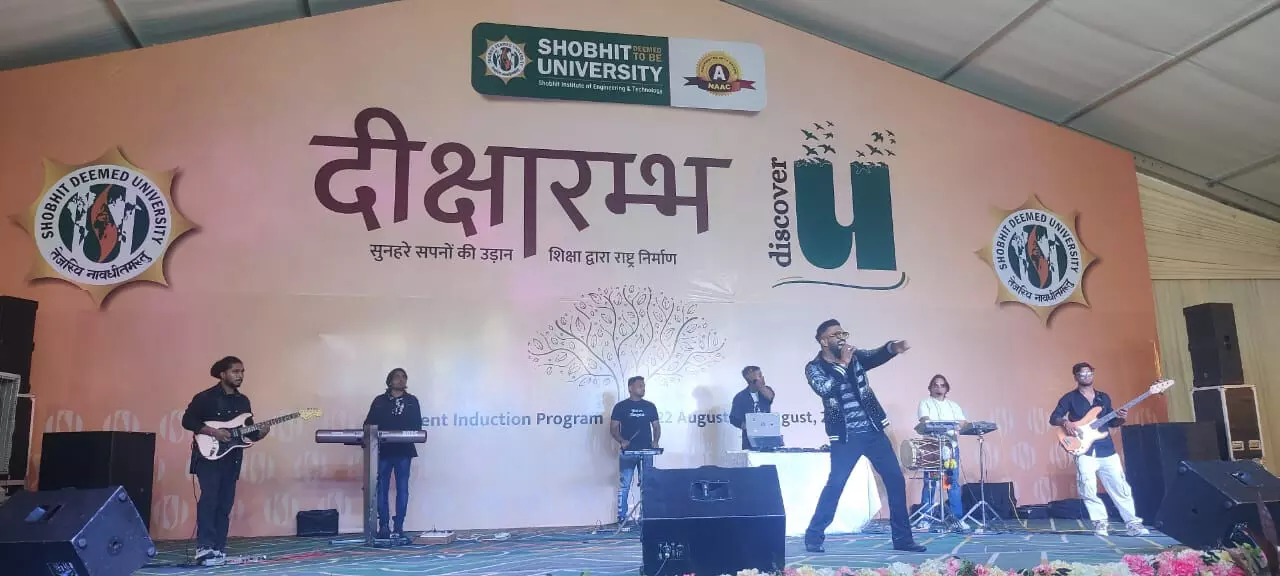 शोभित विश्वविद्यालय के पहले बैच का दो दिवसीय ओरिएंटेशन कार्यक्रम ‘डिस्कवर यू’ सफलतापूर्वक संपन्न