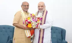 सीपी राधाकृष्णन से मुलाकात पर बोले अमित शाह, उनके अनुभव से देश को होगा लाभ