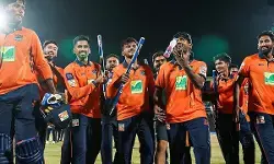 आंध्रा प्रीमियर लीग 2025 : अमरावती रॉयल्स को पांच विकेट से हराकर तुंगभद्रा वॉरियर्स ने जीती ट्रॉफी