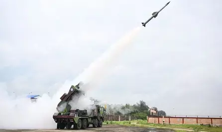 भारत ने किया एयर डिफेंस प्रणाली का हथियार परीक्षण- फाइटर जेट, ड्रोन, हेलीकॉप्टर को मार गिराने में सक्षम