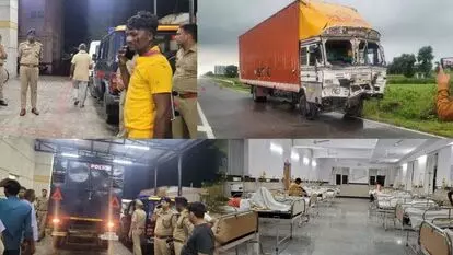 बुलंदशहर के खुर्जा में दर्दनाक सड़क हादसे में आठ लोगों की मौत, 50 घायल