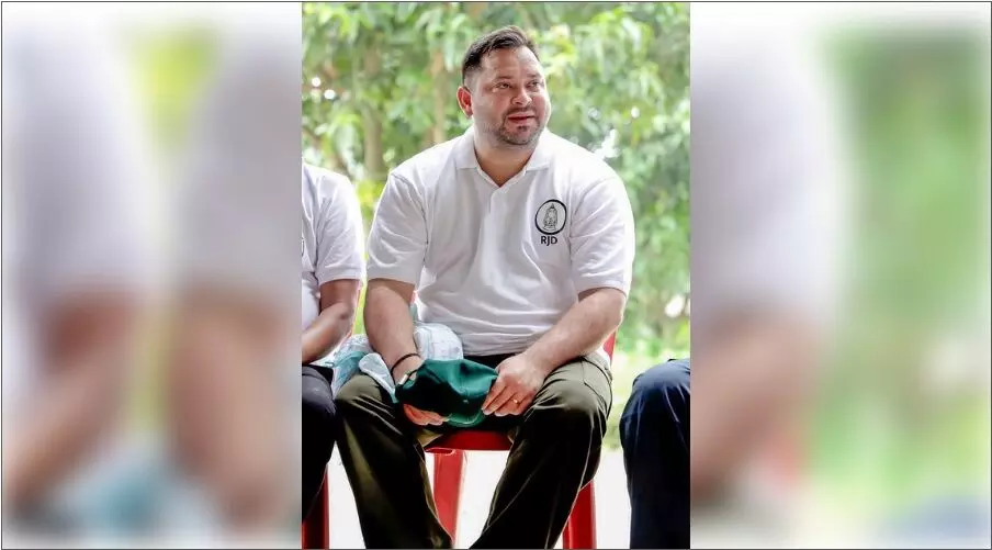 तेजस्वी ने बिहार सरकार पर साधा निशाना, कहा - एनडीए का मतलब है नहीं देंगे अधिकार तेजस्वी ने बिहार सरकार पर साधा निशाना, कहा - एनडीए का मतलब है नहीं देंगे अधिकार