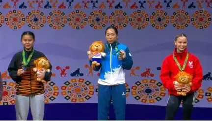 मीराबाई चानू ने कॉमनवेल्थ वेटलिफ्टिंग चैंपियनशिप में जीता स्वर्ण