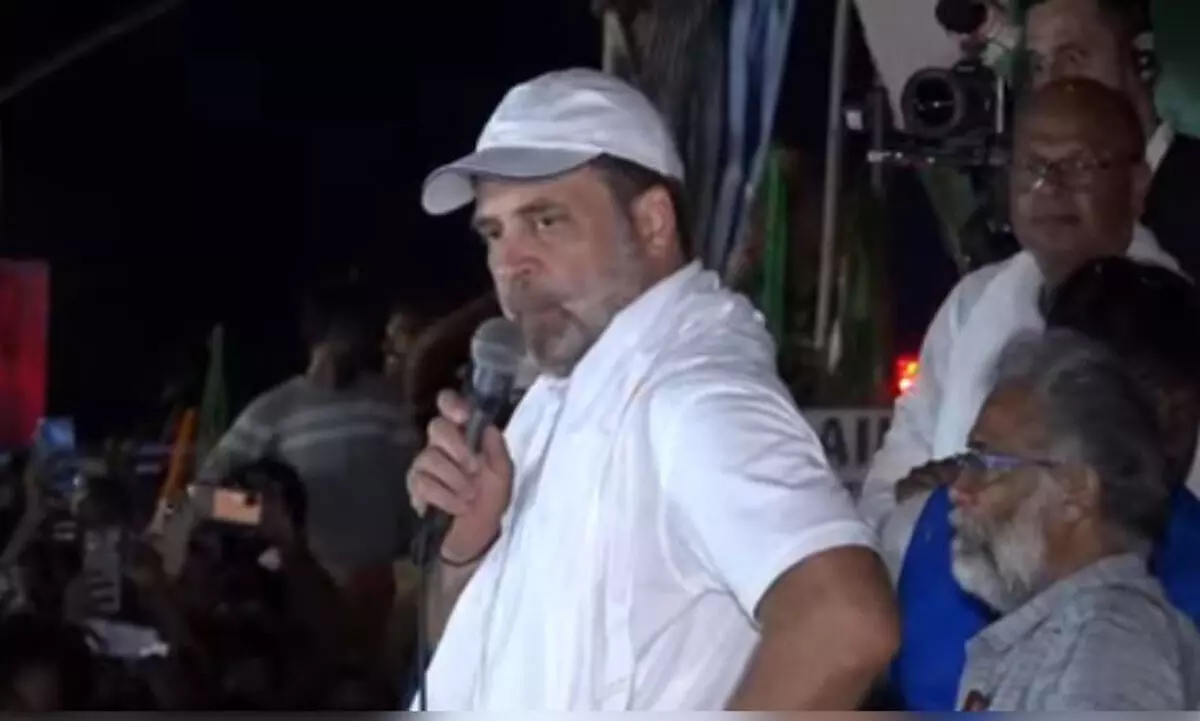 वोट के बिना गरीबों को कोई अधिकार नहीं : राहुल गांधी