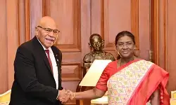 भारत प्रशांत द्वीप देशों के साथ संबंधों को मजबूत करने के लिए प्रतिबद्ध : राष्ट्रपति मुर्मू