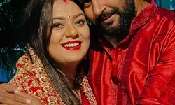 निधि झा ने पति यश कुमार संग शेयर की फोटो, कैप्शन में लिखी दिल छूने वाली बात