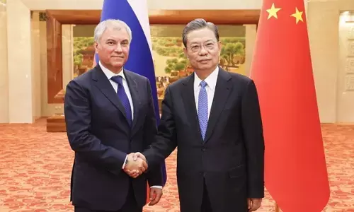 चीन-रूस संसदीय सहयोग समिति की 10वीं बैठक आयोजित