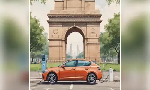 भारत में फरवरी 2025 तक 56.75 लाख इलेक्ट्रिक वाहन पंजीकृत हुए : केंद्र