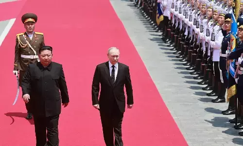 चीन की विजय दिवस परेड में शामिल होंगे किम जोंग उन और पुतिन