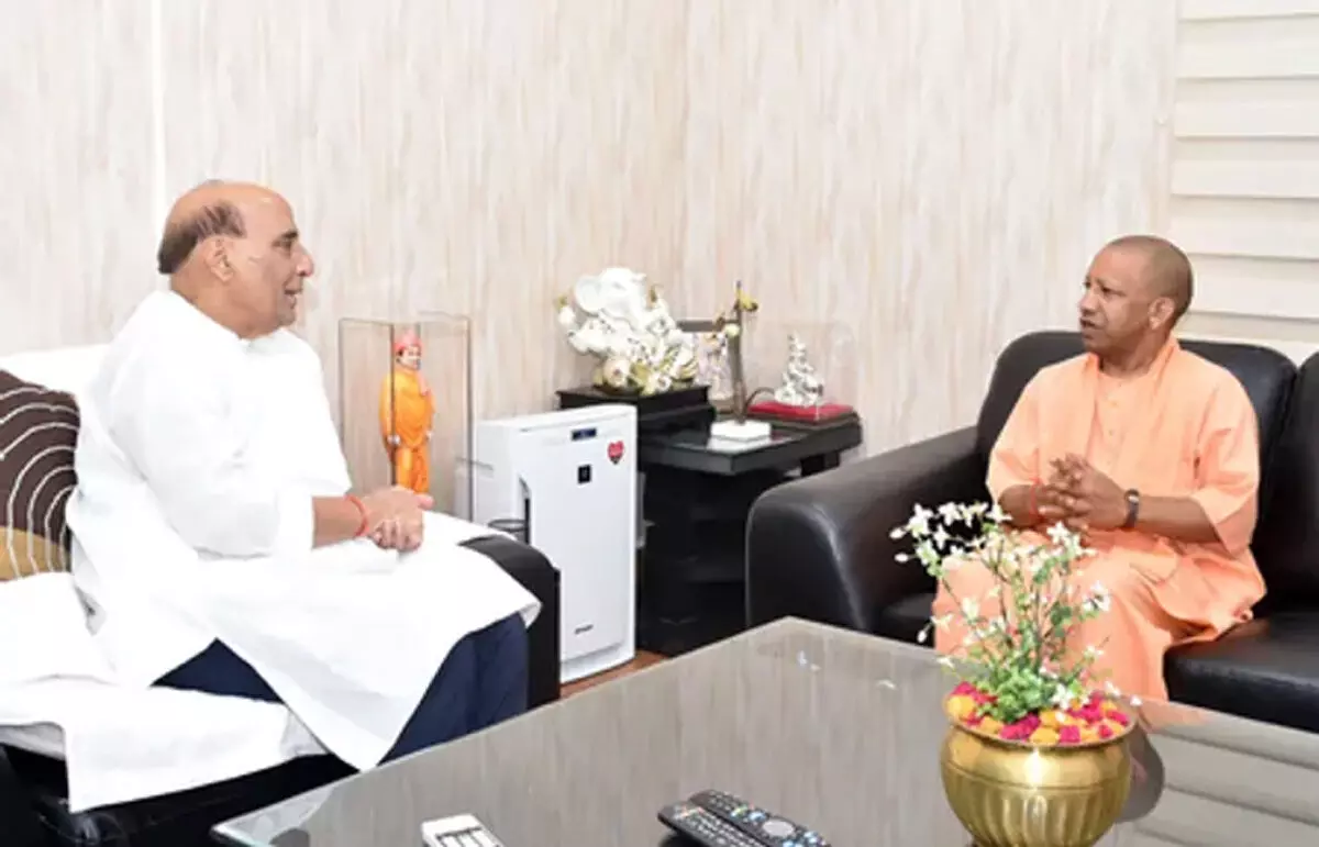 रक्षा मंत्री और सीएम योगी का नोएडा दौरा, ड्रोन मैन्युफैक्चरिंग यूनिट का करेंगे निरीक्षण