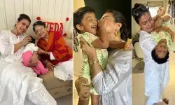 काजोल ने मां तनुजा संग शेयर की बच्चे की तस्वीरें, फैंस बोले, ये बच्चा कौन है?