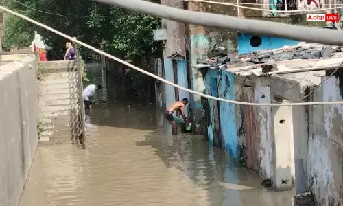 दिल्ली एनसीआर में झमाझम बारिश: यमुना का जलस्तर फिर बढ़ा, खेतों और घरों में घुसा पानी