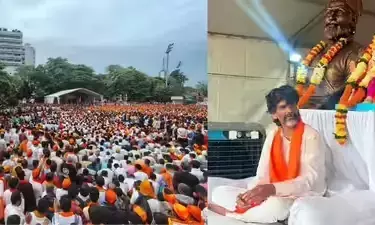 मराठा आरक्षण की मांग को लेकर मनोज जरांगे मुंबई पहुंचे मराठा आरक्षण की मांग को लेकर मनोज जरांगे मुंबई पहुंचे