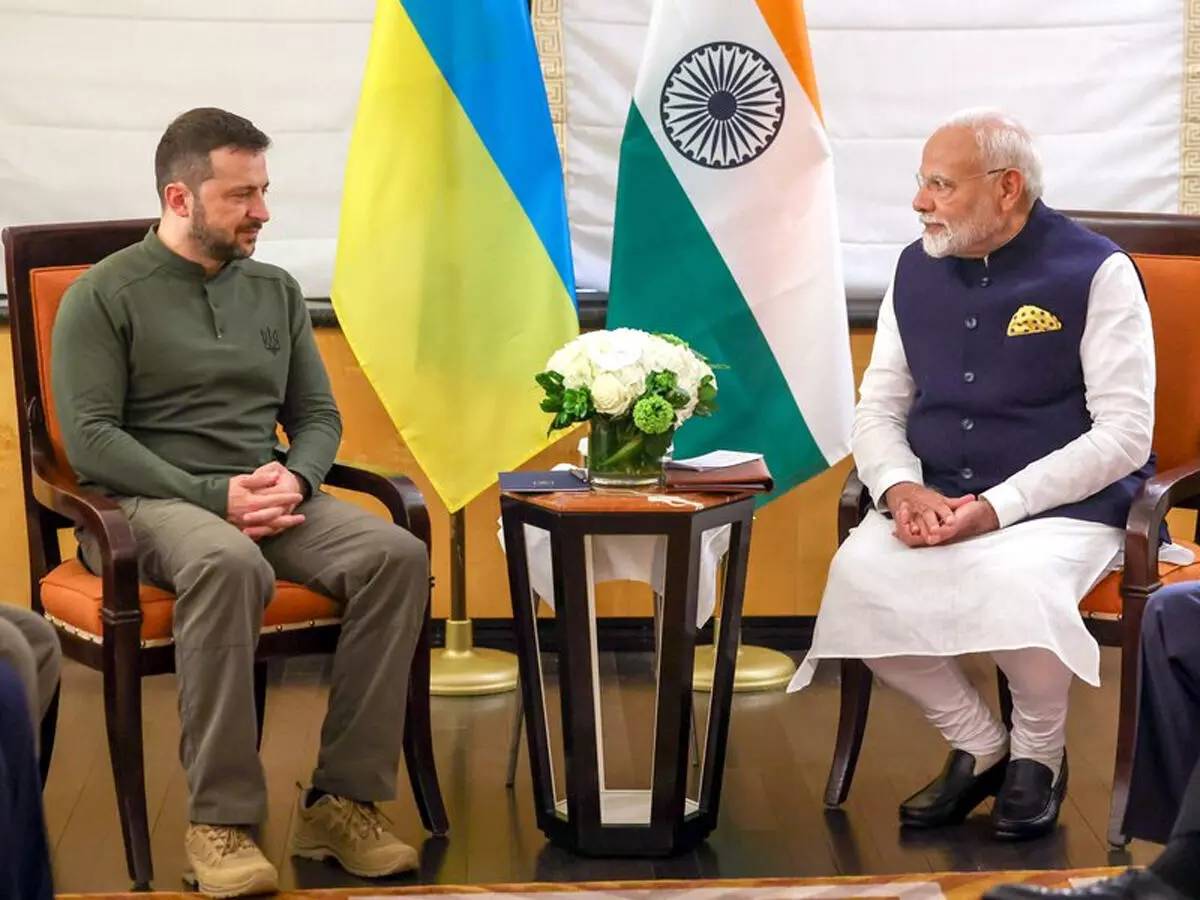 यूक्रेन संघर्ष के समाधान पर पीएम मोदी-राष्ट्रपति जेलेंस्की के बीच हुई बातचीत