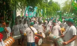 राहुल गांधी की वोटर अधिकार यात्रा छपरा पहुंची, हाथी-घोड़े और बैंड-बाजे के साथ हुआ स्वागत