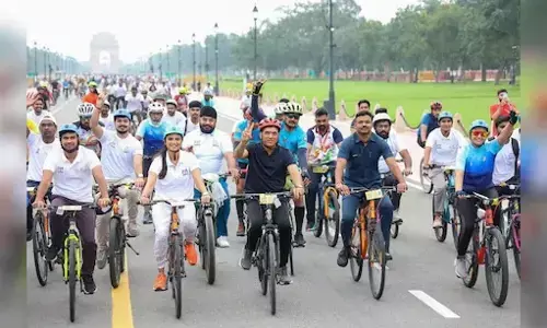 साइक्लिंग से फिटनेस और आत्मनिर्भरता का संदेश, देशभर में चला संडे ऑन साइकिल अभियान