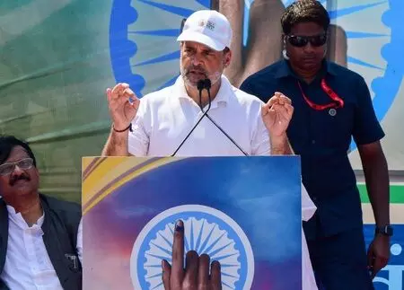 वोट चोरी मतलब लोकतंत्र की चोरी : राहुल गांधी