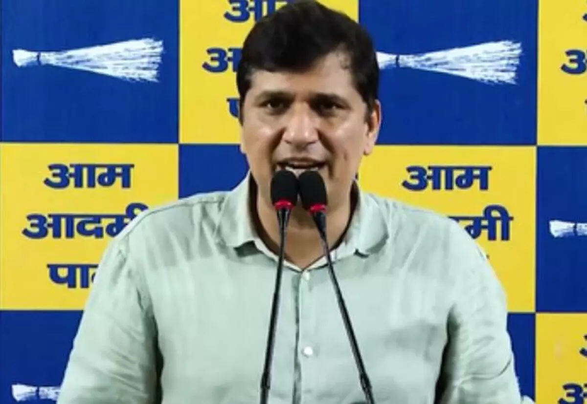 सौरभ भारद्वाज का दावा, कांग्रेस ने भाजपा को जिताने के लिए लड़ा दिल्ली विधानसभा चुनाव