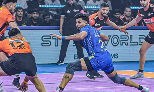 पीकेएल 12 : यू मुंबा ने तमिल थलाइवाज को 36-33 से हराया पीकेएल 12 : यू मुंबा ने तमिल थलाइवाज को 36-33 से हराया