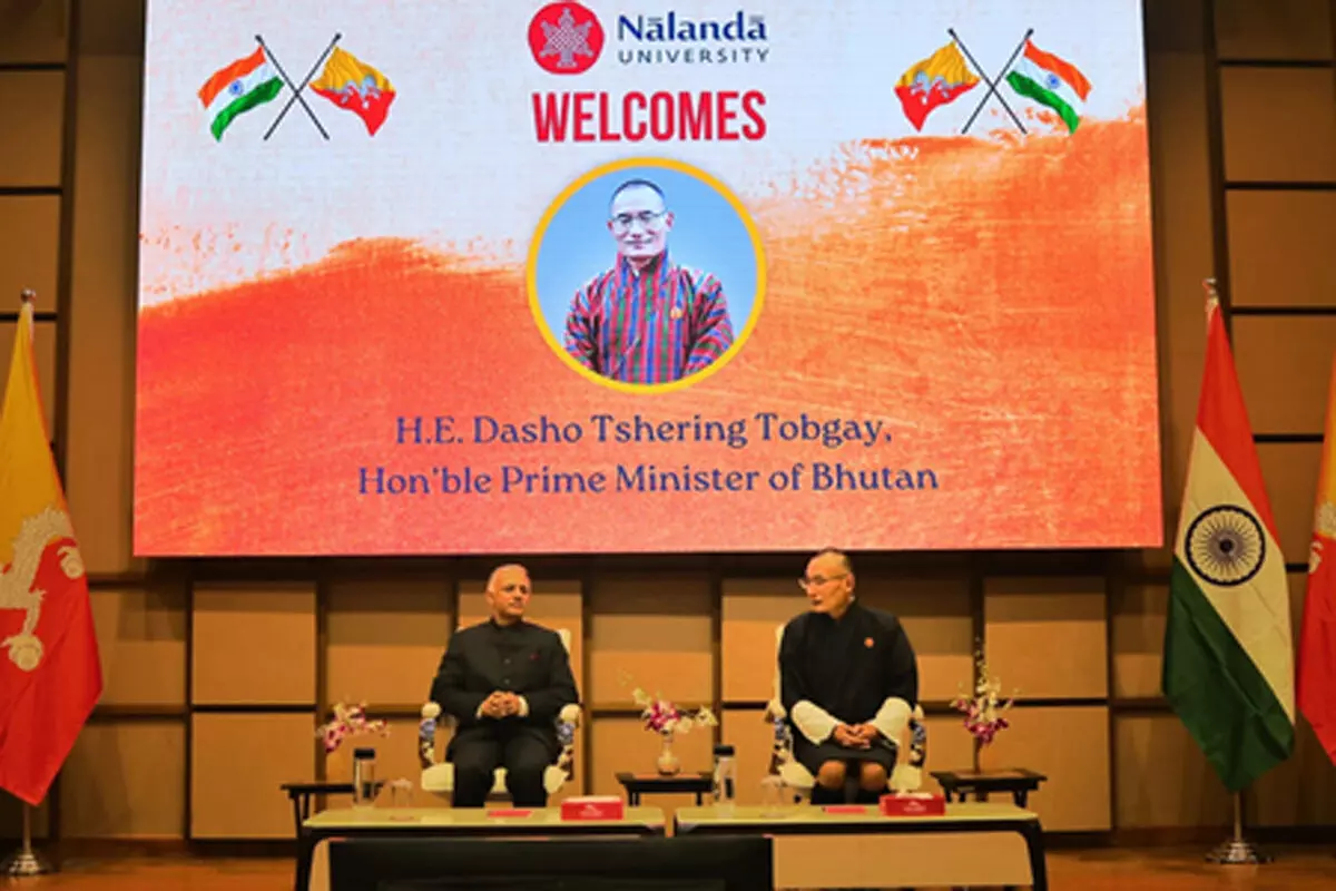 नालंदा विश्वविद्यालय नहीं, शांति-एकता और अध्यात्म का शाश्वत दीपस्तंभ है : भूटान पीएम
